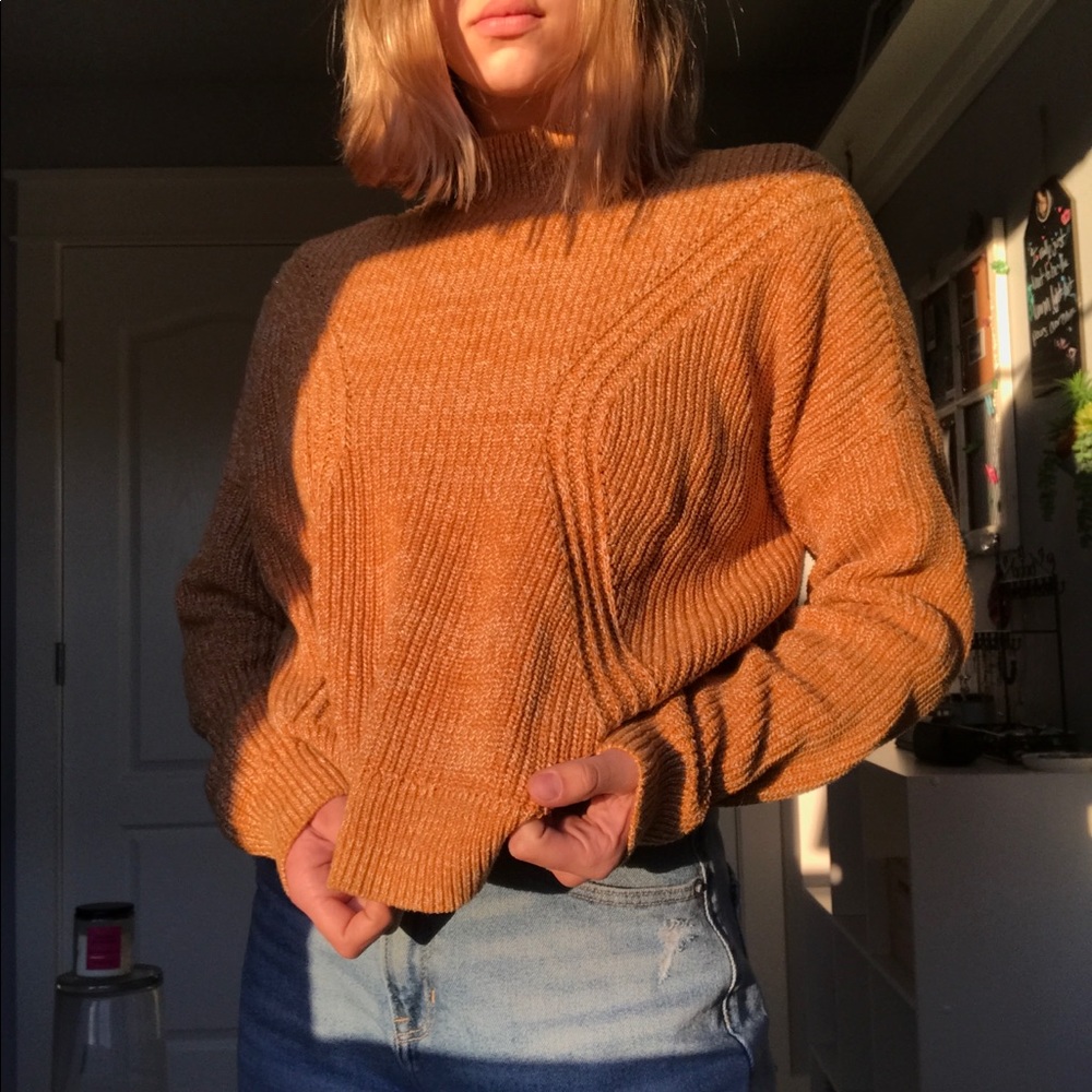 Yellow Knit Sweater